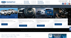 Desktop Screenshot of centralford.com.au